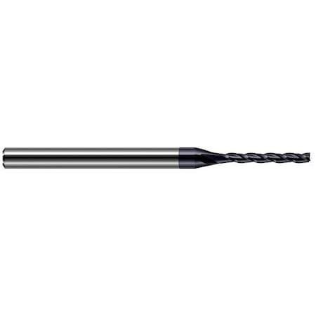 Harvey Tool 0.1250 in. 1/8 Cutter dia. x7/8 Length of Cut Carbide Square End Mill, 4 Flutes, AlTiN Coated 810408-C3